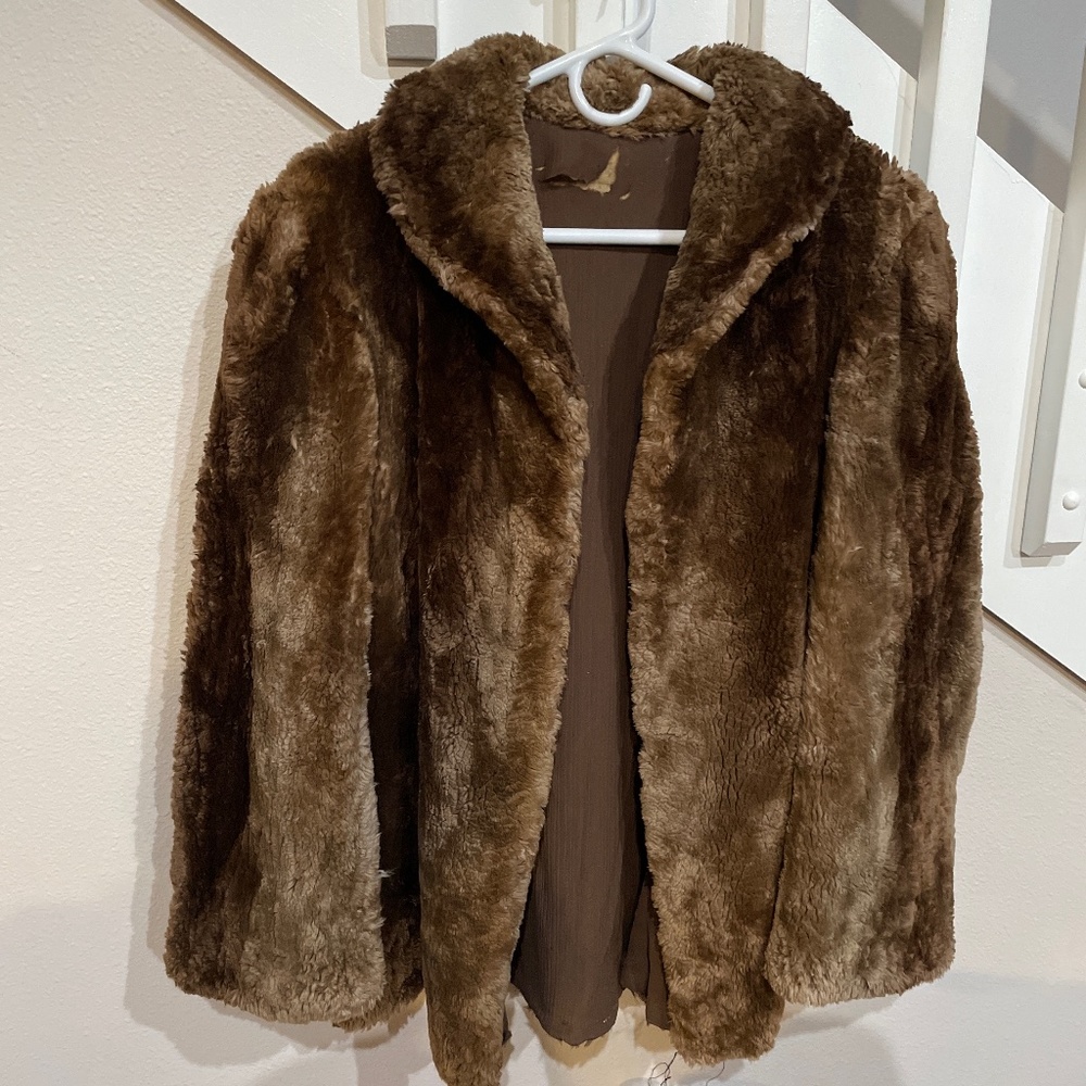 Vintage beaver coat